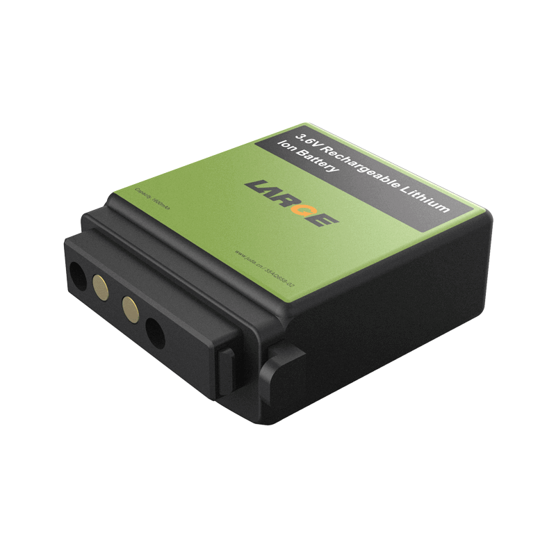 3.6v 1600mah 钜大 消防头盔面罩聚合物防爆电池，三元材料